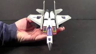 G2 Transformers Generation two Starscream Review [upl. by Ditzel670]