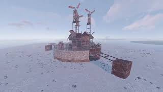 🔴🔴BEST 35 MAN RUST BASE  ONLINEOFFLINE PROTECTION  30 ROCKETS 🔴🔴 [upl. by Caruso]