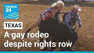 ‘Wild Drag Racing’ A gay rodeo in Texas despite rights row • FRANCE 24 English [upl. by Navaj]