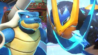 Mega Blastoise Vs Empoleon  Pokkén Tournament Dx [upl. by Luis]