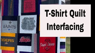 TShirt Quilt Tutorial  PellonSF101 [upl. by Tonkin]