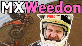 Tasting Dirt at Weedon Motocross Track 21042024 [upl. by Ahsiet]