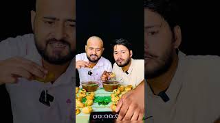 🌶️ Pani Puri amp Green Chilli Eating Challenge  Spicy Food  Indian Street Food  Bhukkad Chatore [upl. by Warfourd]