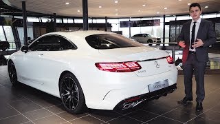 2019 Mercedes S560 Coupe  FULL Review S Class AMG Interior Exterior [upl. by Leahci293]