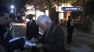 EXCLUSIVE Dick Van Dyke Signs Autographs At The Geffen Playhouse [upl. by Ltihcox]