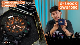 Tutorial GShock GWG1000 Cómo Configurar la Hora y sincronizar TODAS las MANECILLAS [upl. by Bunder470]