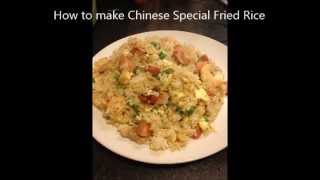 How to cook Chinese Special Fried Rice [upl. by Wolfe463]