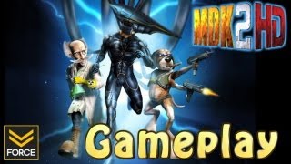 MDK2 HD Gameplay [upl. by Elamor]