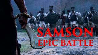 SAMSON Epic battlefight sceneaction movie clipsSAMSON [upl. by Anividul]