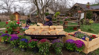 Rustic Charm Traditional Village Style Potato Bread Recipe [upl. by Early]