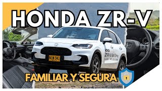 HONDA ZRV un SUV cómodo y seguro para las familias colombianas [upl. by Helsie]