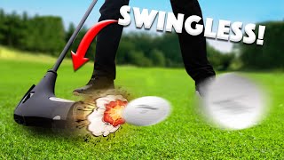 The SWINGLESS Golf Club 200 yards EASY [upl. by Felice103]