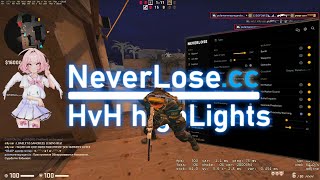 HvH Highlights №1 ft Neverlosecc  angelwings neverlose [upl. by Reggy619]