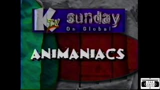 Animaniacs Promo  Global KTV 1997 [upl. by Armin]