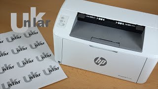 HP LaserJet M110w  Ist er der kleinste und günstigste Laserdrucker [upl. by Gracye409]