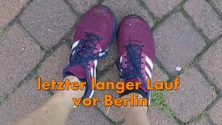 Berlin Marathon 2017 letzter langer Lauf vor dem Event [upl. by Tehcac]