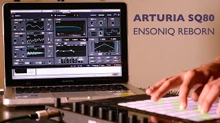 Arturia SQ80 Ensoniq Reborn Factory Presets Walkthrough Sound DemoNo Talking [upl. by Tannen]