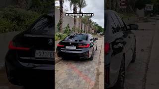 BMW M340i LCI with M performance exhaust  bmwm340i ahmedabad m340i BMW exhaust [upl. by Aryas]