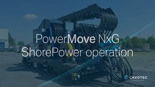 Cavotec PowerMove NxG shore power system [upl. by Belden]