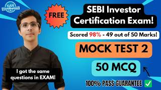 NISM SEBI Investor Certification Exam Mock Test 2 nismexampreparation nismnobita nismexam sebi [upl. by Cinnamon949]