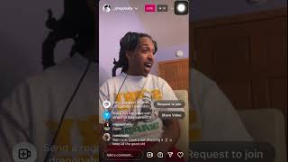 Drego Playing Unreleased music on IG Live 🔥 detroit babyfaceray drego 7mile [upl. by Elman]