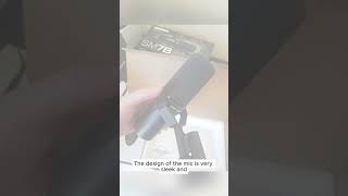 Shure SM7dB A Dynamic Microphone with a Builtin Boost [upl. by Eekcaj]