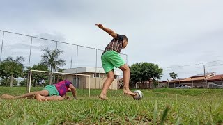 FIQUEI NO CHÃO ⚽ PT 4 [upl. by Aleyam]