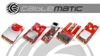 Módulo Fast mini PCIe  distribuido por CABLEMATIC ® [upl. by Boulanger]