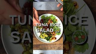 Tuna Rice Avocado Cucumber Chilli Oil  Episode 2  All Things Salad 🥗 [upl. by Nylednarb773]