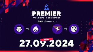 BLAST PREMIER FALL FINAL 2024  G2 Esports vs Team Spirit  FaZe Clan vs Team Liquid [upl. by Sucramd]