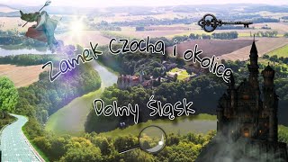 Zamek Czocha i okolice Dolny Śląsk cinematic dolnyśląsk drone [upl. by Eelarbed]