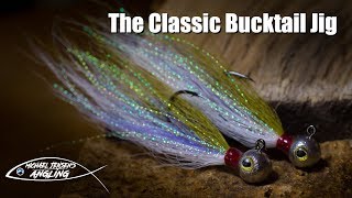 The Classic Bucktail jig  hair jig tying tutorial [upl. by Norym]