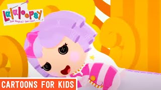 Pillow Featherbed Up All Night  Lalaloopsy Clip  Cartoons for Kids [upl. by Ellah]