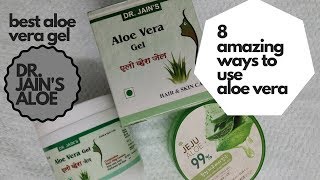 Best aloe vera gel and its uses  Dr Jains aloe vera gel [upl. by Brinson]