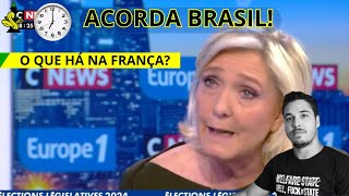 MARINE LE PEN GANHA MESMO PERDENDO [upl. by Aehsa100]