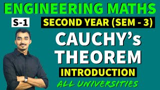 CAUCHY THEOREM  S1  CAUCHY INTEGRAL THEOREM  COMPLEX INTEGRAL  ENGINEERING MATHS [upl. by Nylitsirk418]