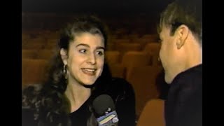 Cecilia Bartoli  Charles Dutoit interviews en français  in French  Montréal septembre 1990 [upl. by Aidua]