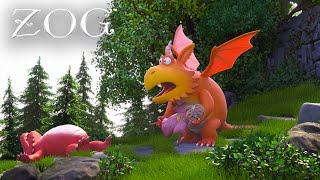 Zog needs to practice on his own GruffaloWorld  Zog [upl. by Yraht885]