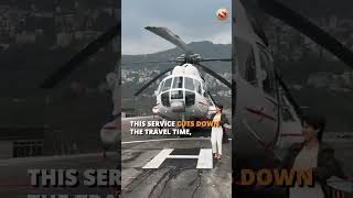 New Helicopter Service Launched Between Gangtok and Bagdogra [upl. by Odeen]