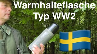 Schwedische Armee  Termos M40  Warmhalteflasche [upl. by Murielle684]