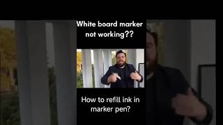 How to refill white board Marker [upl. by Fujio996]