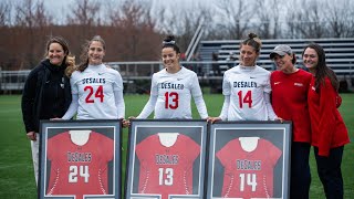 Special Teams Special Plays  Senior Day DSU Womens Lacrosse vs Kings College [upl. by Dolorita]