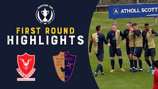 Deveronvale 24 East Kilbride  Highlights  Scottish Cup First Round 202223 [upl. by Artima]