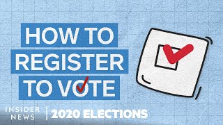 How To Register To Vote [upl. by Reahard]