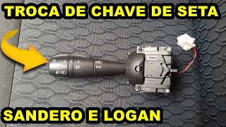 COMO TROCAR A CHAVE DE SETA DO SANDERO LOGAN E DUSTER [upl. by Nirrep]