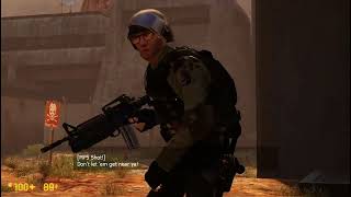 Black Mesa Security Guard now Shoots fully auto [upl. by Anenahs]