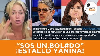 YANINA LATORRE DESTROZÓ AL MERCENARIO K PABLO ECHARRI QUE DEFENDIÓ A CRISTINA KIRCHNER Y SE SACÓ [upl. by Inaej]