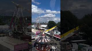 Beautiful view in Düsseldorf ride fullonride onride themepark kermis kirmes subscribe fun [upl. by Shank]