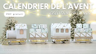 FABRIQUER GRATUITEMENT SON CALENDRIER DE LAVENT 🎄 [upl. by Enyrhtac386]