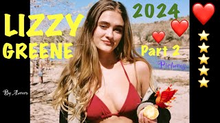 ⭐️LIZZY GREENE ⭐️2024 ❤️part 2 [upl. by Stonwin]